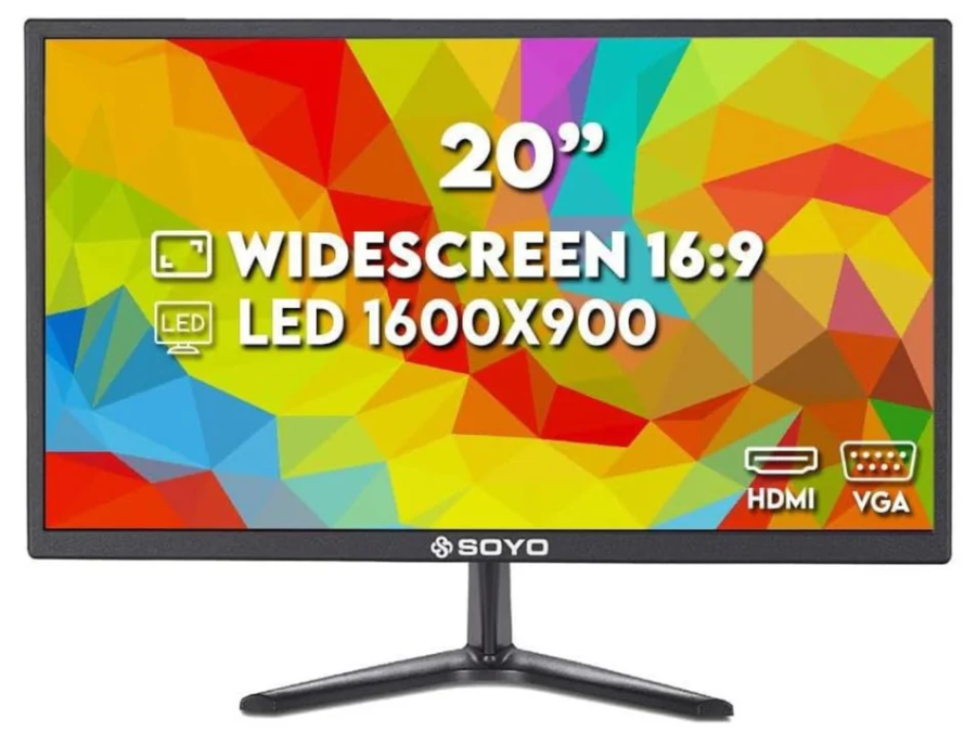 Computador Completo Intel Core i3 + Monitor 20” LED HDMI + SSD 256GB + 8GB RAM + Windows 11 Pro