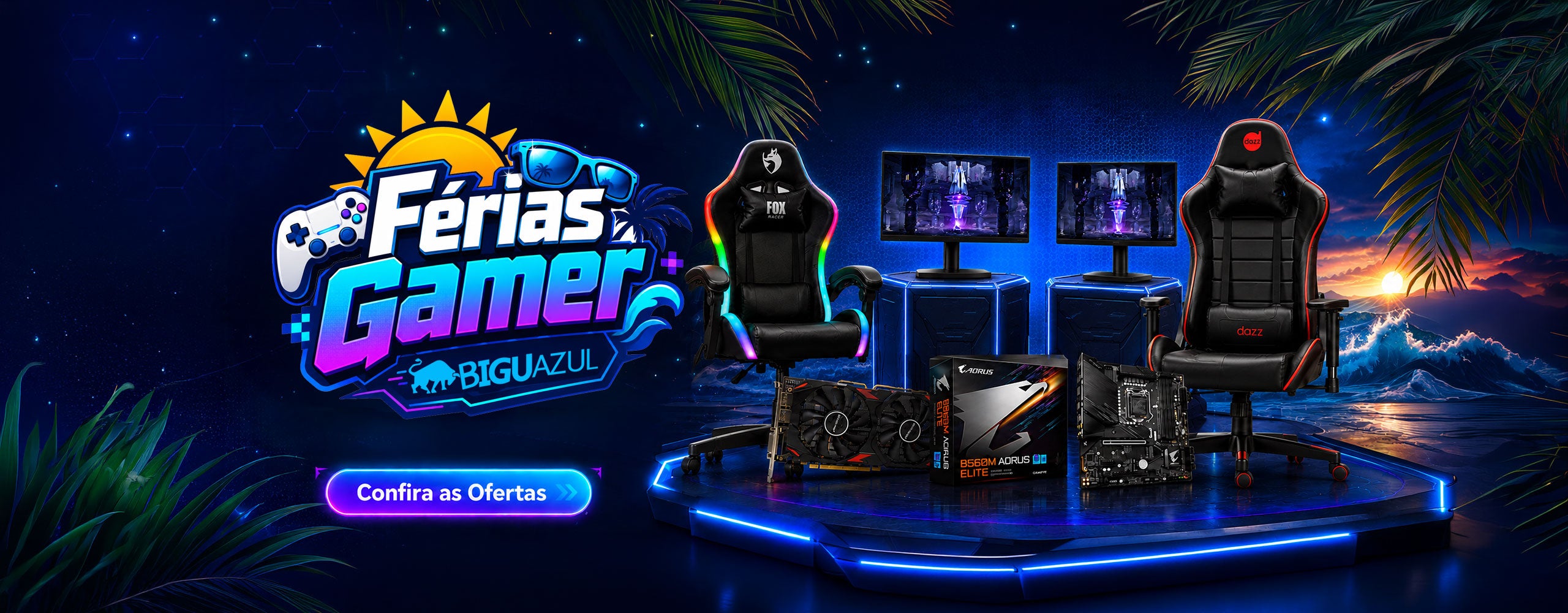 Férias Gamer BiguAzul