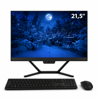 All in One 21,5" Intel Core i3 12100 16GB SSD 256GB Windows 11 Pro